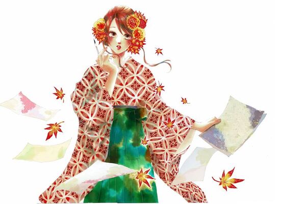 ちはやふる 千早が 佐竹本三十六歌仙絵 特別展の応援サポーターに就任 ニコニコニュース