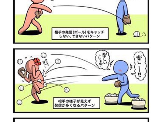 コミュニケーションの失敗 を図解した作品に反響 こういう人いる 自分だ ニコニコニュース