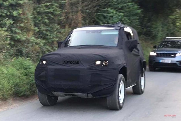 新型ランドローバー ディフェンダー 90ユーティリティ バン仕様を撮影 ニコニコニュース