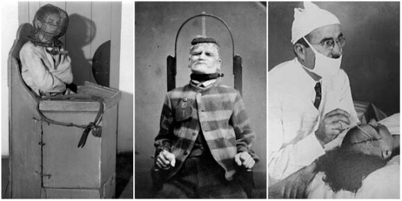 本当にあった昔の精神病院の治療器具と治療風景 1800年代後半 1900年代半ば ニコニコニュース