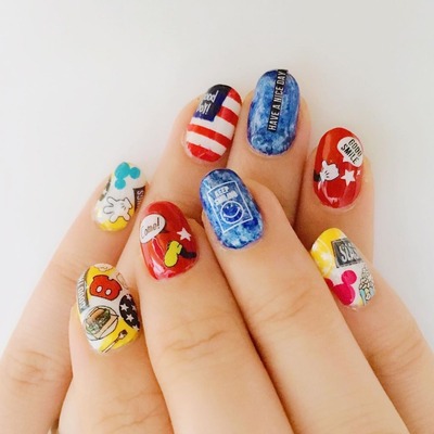 ディズニーネイルで爪を彩れば気分はいつでも夢の国 ニコニコニュース