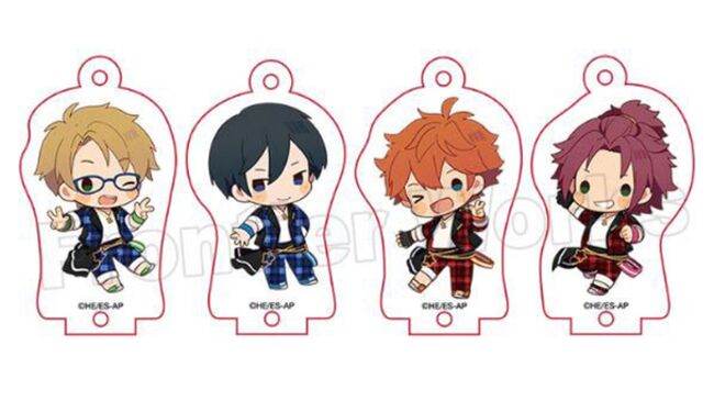 Tvアニメ あんスタ ミニキャラが可愛いアクリルキーホルダーが登場 ユニット衣装を着たアイドル41人がラインナップ ニコニコニュース