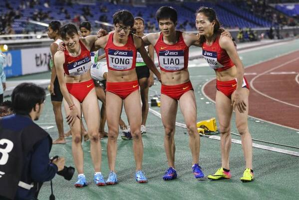 中国の陸上女子400mリレーに 男性 出場 選手の性別が話題 ニコニコニュース