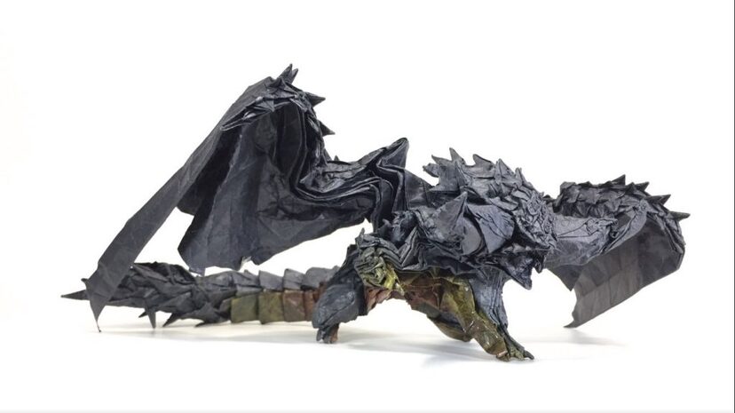 モンハン“ネルギガンテ”を1枚の折り紙で作ってみた！ | ニコニコニュース