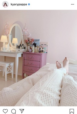 女子の理想 こんな部屋に住みたい きゃりー センスあふれるベッドルームの写真に反響 ニコニコニュース