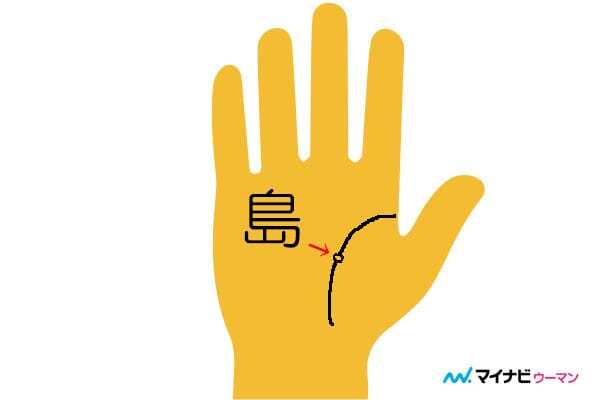 凶相 手のひらの 島 の見方 手相占い ニコニコニュース