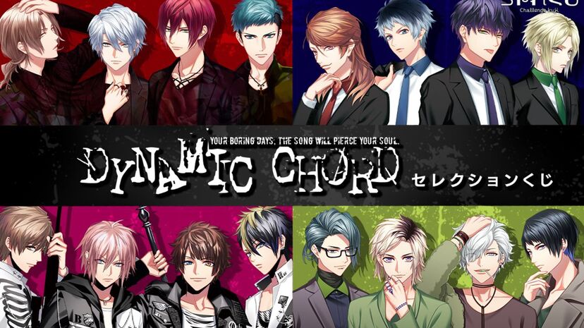 DYNAMICCHORD』激推しの文字が入った缶バッジセットなどが当たる