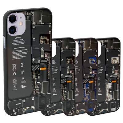 Iphone 11 11 Proの内部が見えてる プリント基板デザインケース ニコニコニュース Iphone 11 11 Proの内部が見えてる プリント基板デザインケース ニコニコニュース