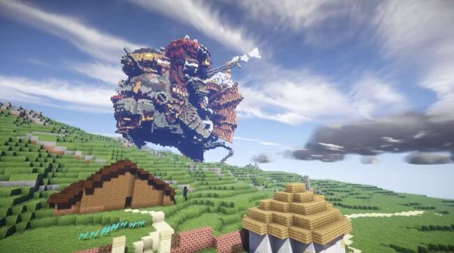 ジブリの世界をマイクラで再現 ニコニコニュース ジブリの世界をマイクラで再現 ニコニコニュース