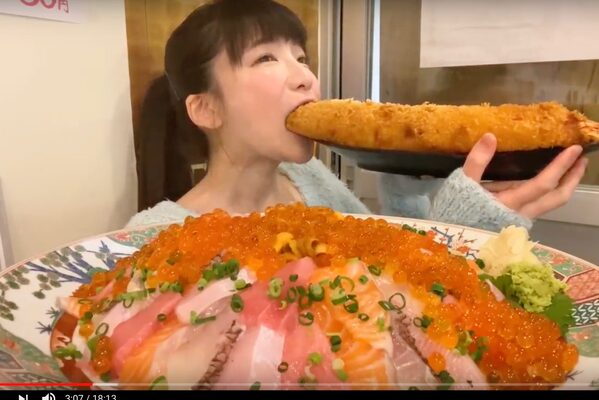 もえのあずき 大食い後の 体の変化 に衝撃 優先席譲られるレベル ニコニコニュース