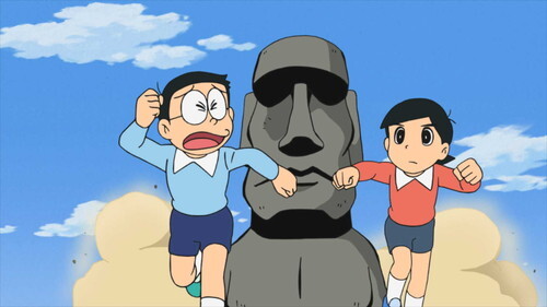 モアイに追いかけられるのび太と出木杉 Tvアニメ ドラえもん 12月14日放送のあらすじ 先行カットが到着 ニコニコニュース モアイに追いかけられるのび太と出木杉 Tvアニメ ドラえもん 12月14日放送のあらすじ 先行カットが到着 ニコニコニュース