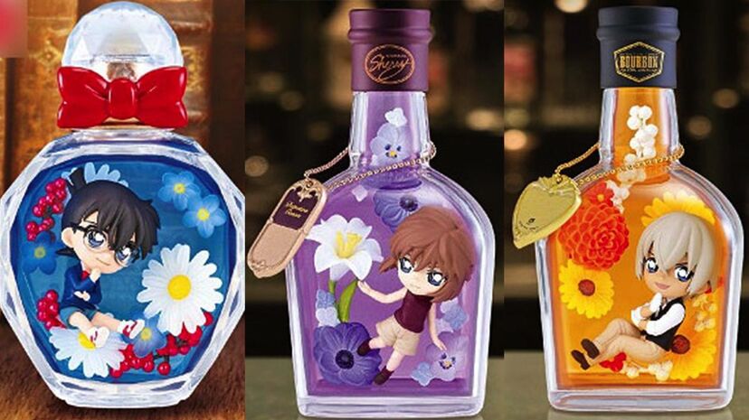名探偵コナン』ハーバリウム風フィギュア発売！コナン・キッドは香水瓶