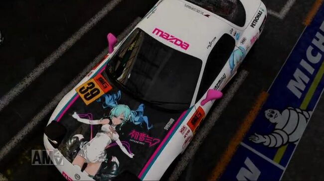 初音ミク仕様の痛車を Forza Motorsport のペイントツールで作ってみた ニコニコニュース 初音ミク仕様の痛車を Forza Motorsport のペイントツールで作ってみた ニコニコニュース
