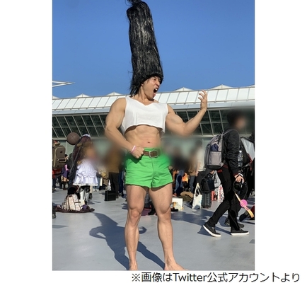 なかやまきんに君がコミケ初参戦 コスプレに絶賛の嵐 ニコニコニュース