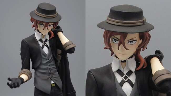 文スト 挑戦的な中原中也の1 8サイズフィギュア登場 太宰治と一緒に並べて 双黒 の姿も楽しめる商品に ニコニコニュース 文スト 挑戦的な中原中也の1 8サイズフィギュア登場 太宰治と一緒に並べて 双黒 の姿も楽しめる商品に ニコニコニュース