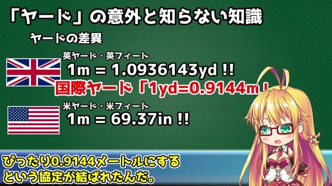 いまさら聞けない ヤード って何メートル ニコニコニュース