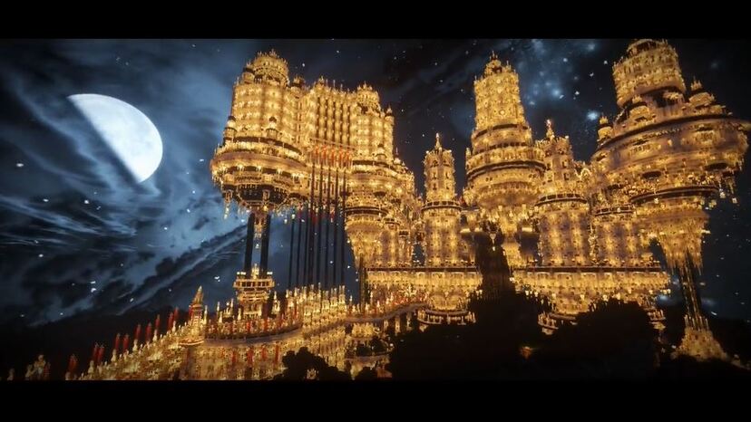 マインクラフトで巨大な王城 Chandella が完成 ニコニコニュース