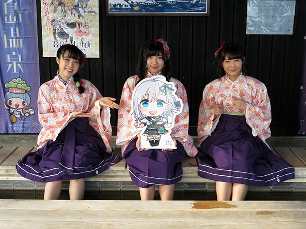 温泉むすめ 高橋花林 本宮佳奈 永野愛理の3キャストが松島巡り 最後は3人で 青春サイダー 鑑賞 ニコニコニュース 温泉むすめ 高橋花林 本宮佳奈 永野愛理の3キャストが松島巡り 最後は3人で 青春サイダー 鑑賞 ニコニコニュース
