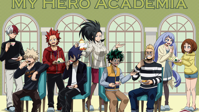 ヒロアカ アニメイトフェア オンリーショップ開催決定 お茶会シリーズ 絵柄を使用したランチョンマットが貰える ニコニコニュース