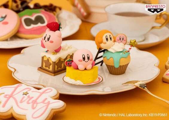 星のカービィ お菓子モチーフのフィギュア第2弾 ケーキとたわむれるカービィが可愛い ニコニコニュース 星のカービィ お菓子モチーフのフィギュア第2弾 ケーキとたわむれるカービィが可愛い ニコニコニュース