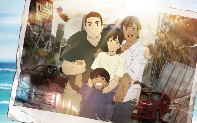 Netflixアニメ 日本沈没 キービジュ公開 衝撃的な背景と笑顔の家族写真が描かれる ニコニコニュース Netflixアニメ 日本沈没 キービジュ公開 衝撃的な背景と笑顔の家族写真が描かれる ニコニコニュース