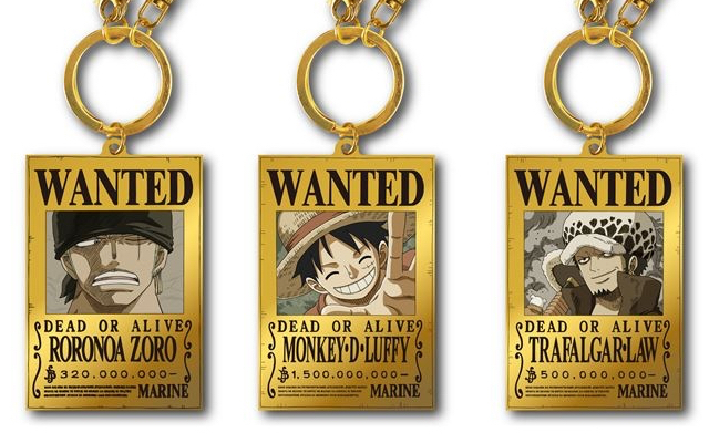 One Piece 手配書アクリルミラーが登場 ルフィ ゾロ チョッパー ロー エースの全5種 ニコニコニュース