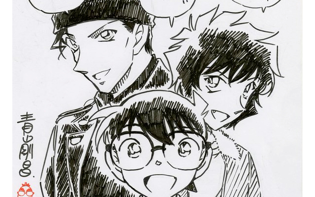 劇場版 名探偵コナン 緋色の弾丸 21年4月に公開決定 青山剛昌先生直筆メッセージ キャストコメントも ニコニコニュース 劇場版 名探偵コナン 緋色の弾丸 21年4月に公開決定 青山剛昌先生直筆メッセージ キャストコメントも ニコニコニュース