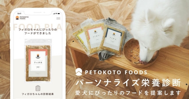 人間も食べられるd2cドッグフード Petokoto Foods 愛犬のパーソナライズ栄養診断を開始 ニコニコニュース