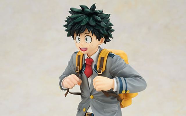 ヒロアカ 緑谷出久が台座を繋げられるフィギュア コネコレ で登場 制服を着て登校するシーンを再現 ニコニコニュース ヒロアカ 緑谷出久が台座を繋げられるフィギュア コネコレ で登場 制服を着て登校するシーンを再現 ニコニコニュース