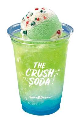 ハジける炭酸とザクザク氷の爽快ドリンク サーティワン アイスクリーム ザ クラッシュソーダ ニコニコニュース