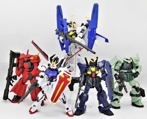 オプションパーツもたっぷりで飾りごたえ満点 人気食玩最新作 機動戦士ガンダム Gフレーム10 Ex01 ニコニコニュース