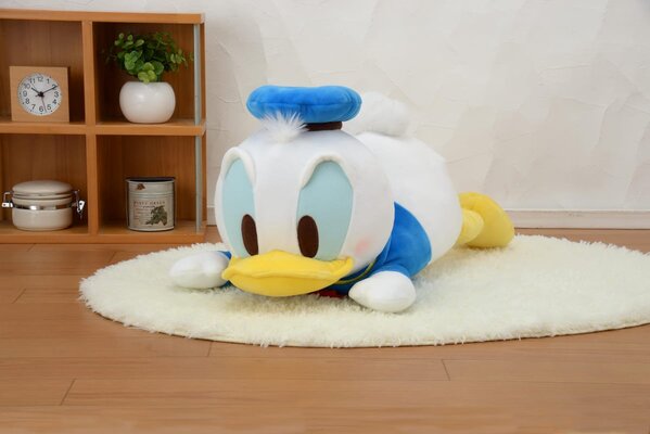 愛くるしい姿に癒される セガプライズ ディズニー ドナルドダック デイジーダック 赤いほっぺ ぬいぐるみ ニコニコニュース