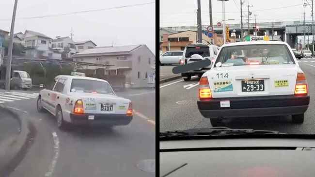静岡 危なすぎ ひどすぎる運転のタクシーがドラレコで撮影されるも 協会も会社も警察も冷たい対応 ニコニコニュース 静岡 危なすぎ ひどすぎる運転のタクシーがドラレコで撮影されるも 協会も会社も警察も冷たい対応 ニコニコニュース