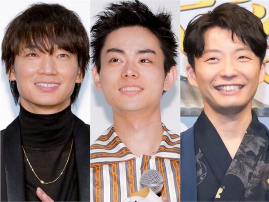 Miu404 綾野剛 星野源 菅田将暉3ショット 星野は 血だらけ でピース ニコニコニュース Miu404 綾野剛 星野源 菅田将暉3ショット 星野は 血だらけ でピース ニコニコニュース