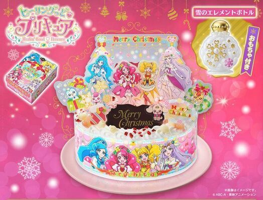 バンダイ年キャラデコクリスマスケーキは ヒーリングっどプリキュア 仮面ライダーセイバー 魔進戦隊キラメイジ ニコニコニュース