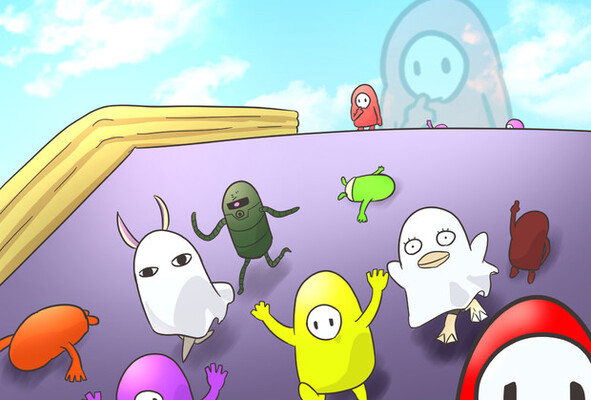 あんなキャラが Fall Guys 風の変身 Fall Guys パロディイラスト詰め合わせ ニコニコニュース あんなキャラが Fall Guys 風の変身 Fall Guys パロディイラスト詰め合わせ ニコニコニュース