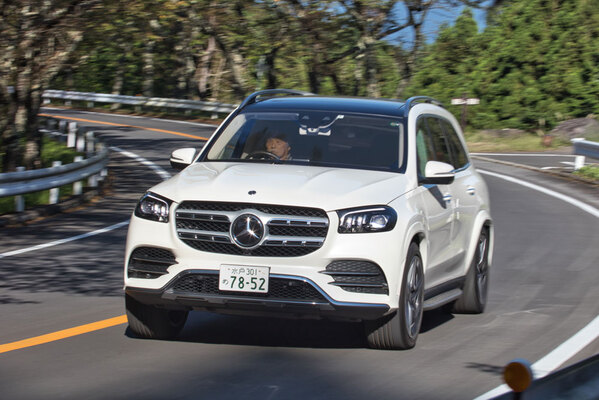 王者と出会う 新型m ベンツgls試乗 5m超サイズのディーゼルsuv 価格 3列目シート 走りを評価 ニコニコニュース