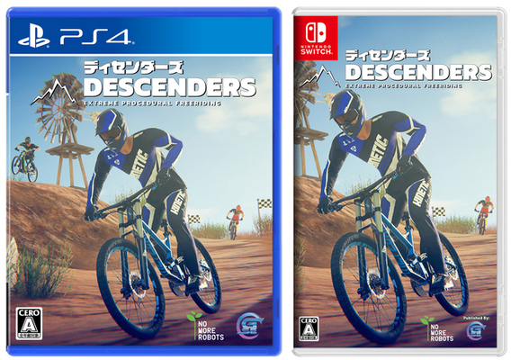 Ps4 Switch向けマウンテンバイクゲーム Descenders 本日発売 デジタル版も同時配信 ニコニコニュース