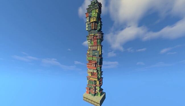 マインクラフトで建物をひたすら積んでみた ニコニコニュース マインクラフトで建物をひたすら積んでみた ニコニコニュース