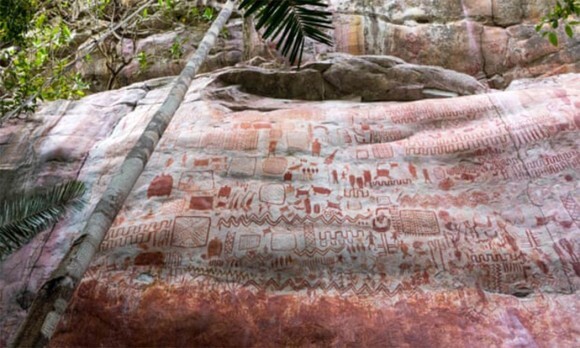氷河期の絶滅した巨大動物たちが描かれた壮大なる壁画がアマゾンで発見される コロンビア ニコニコニュース 氷河期の絶滅した巨大動物たちが描かれた壮大なる壁画がアマゾンで発見される コロンビア ニコニコニュース