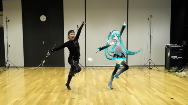 元バトン選手 初音ミクがモーションキャプチャで踊ってみた ニコニコニュース