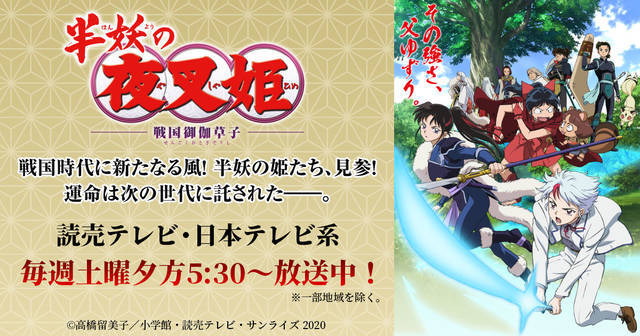 半妖の夜叉姫 第11話 殺生丸の遺伝子が尊い さすが りんの娘とも言って もろはの犬夜叉感にも歓喜 ニコニコニュース