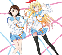 Claris アニメ ニセコイ Opテーマ Click のcdジャケット公開 ニコニコニュース