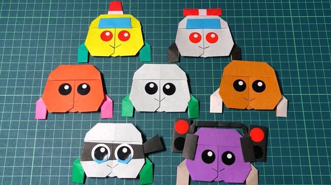 Pui Pui モルカー のモルカーを1枚の紙から折ってみた ニコニコニュース Pui Pui モルカー のモルカーを1枚の紙から折ってみた ニコニコニュース