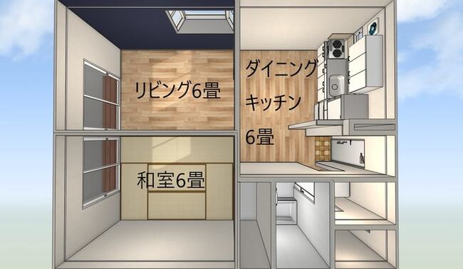 小学校に備えて子ども部屋をつくる 家族4人 団地2dk の間取り問題をプロが解決 ニコニコニュース 小学校に備えて子ども部屋をつくる 家族4人 団地2dk の間取り問題をプロが解決 ニコニコニュース