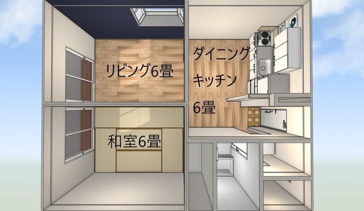 小学校に備えて子ども部屋をつくる 家族4人 団地2dk の間取り問題をプロが解決 ニコニコニュース 小学校に備えて子ども部屋をつくる 家族4人 団地2dk の間取り問題をプロが解決 ニコニコニュース
