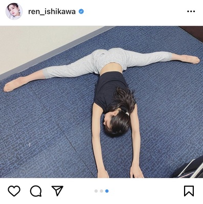 Tt女 石川恋 180度開脚の軟体ショットに 神スタイル 流石の柔らかさ と反響 ニコニコニュース Tt女 石川恋 180度開脚の軟体ショットに 神スタイル 流石の柔らかさ と反響 ニコニコニュース