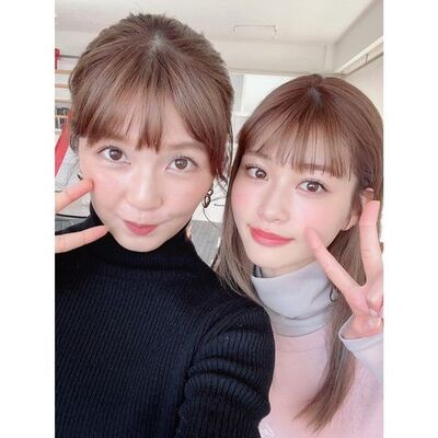 宇野実彩子 生見愛瑠と頬を寄せ合う 仲良し2ショット を公開し 姉妹みたい 同じくらいの年に見えます と反響 ニコニコニュース