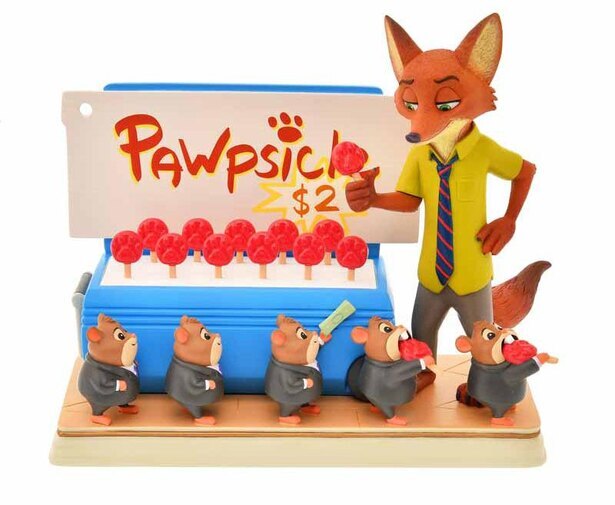 最終値下げ‼️ズートピア　小物入れ　アクセサリーケース ディズニーストア ズートピア アクセサリーケース ニック アイス