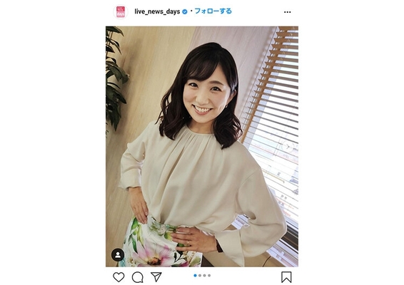 フジテレビ 松村未央アナのコーデが可愛い 大人で上品なブラウスコーデに注目 ニコニコニュース